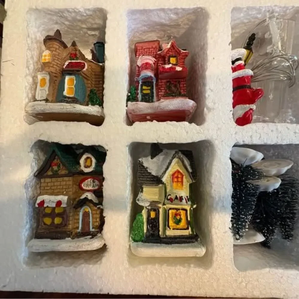 Christmas Decorations Resin Decorations Micro Landscape